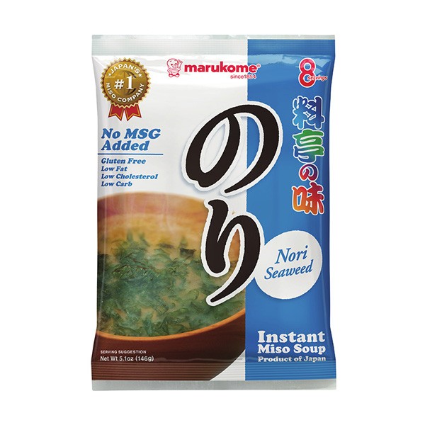 INSTANT MISO SOUP RYOTEI NO AJI NORI SEAWEED